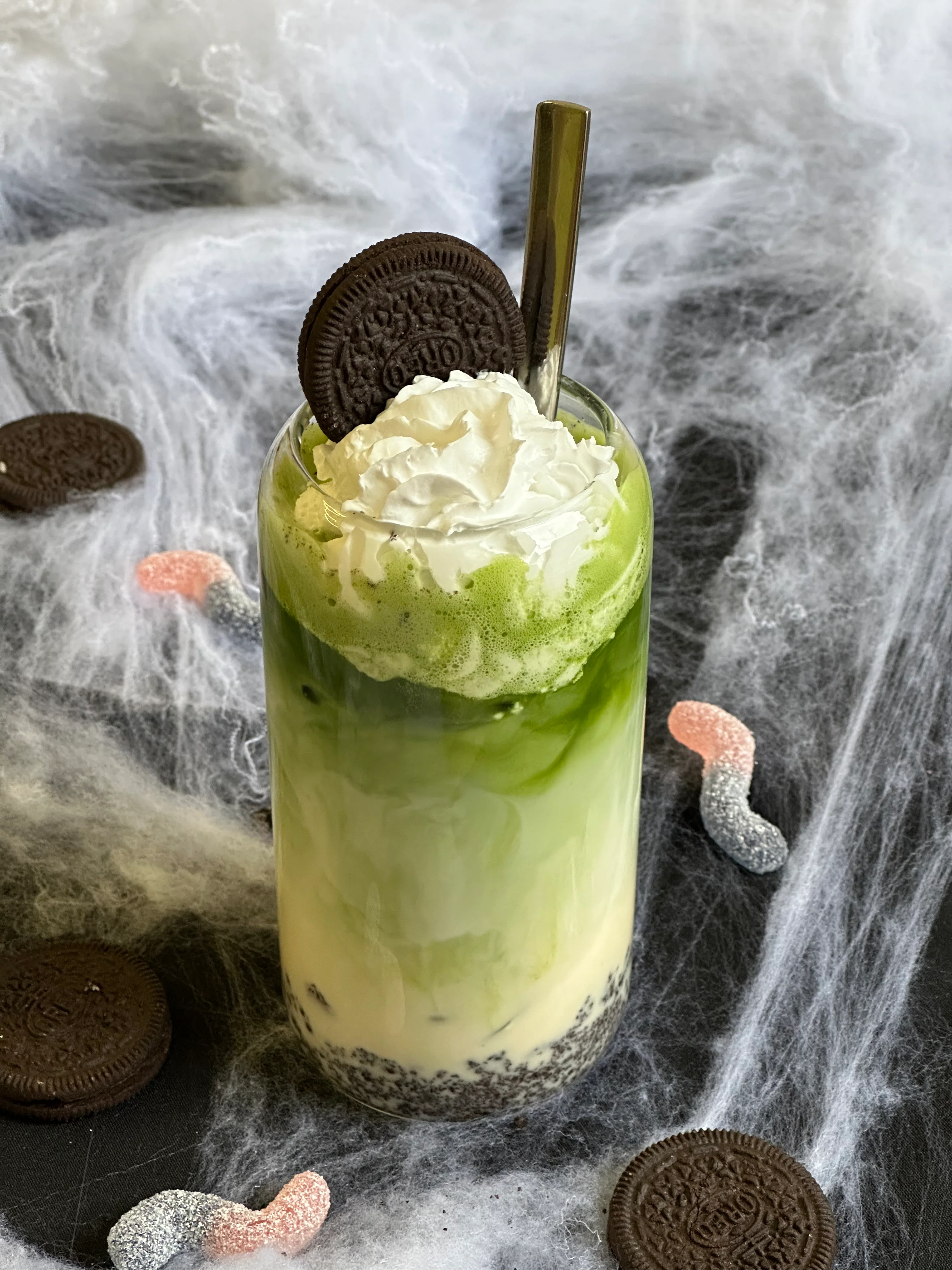 Oreo Matcha Latte