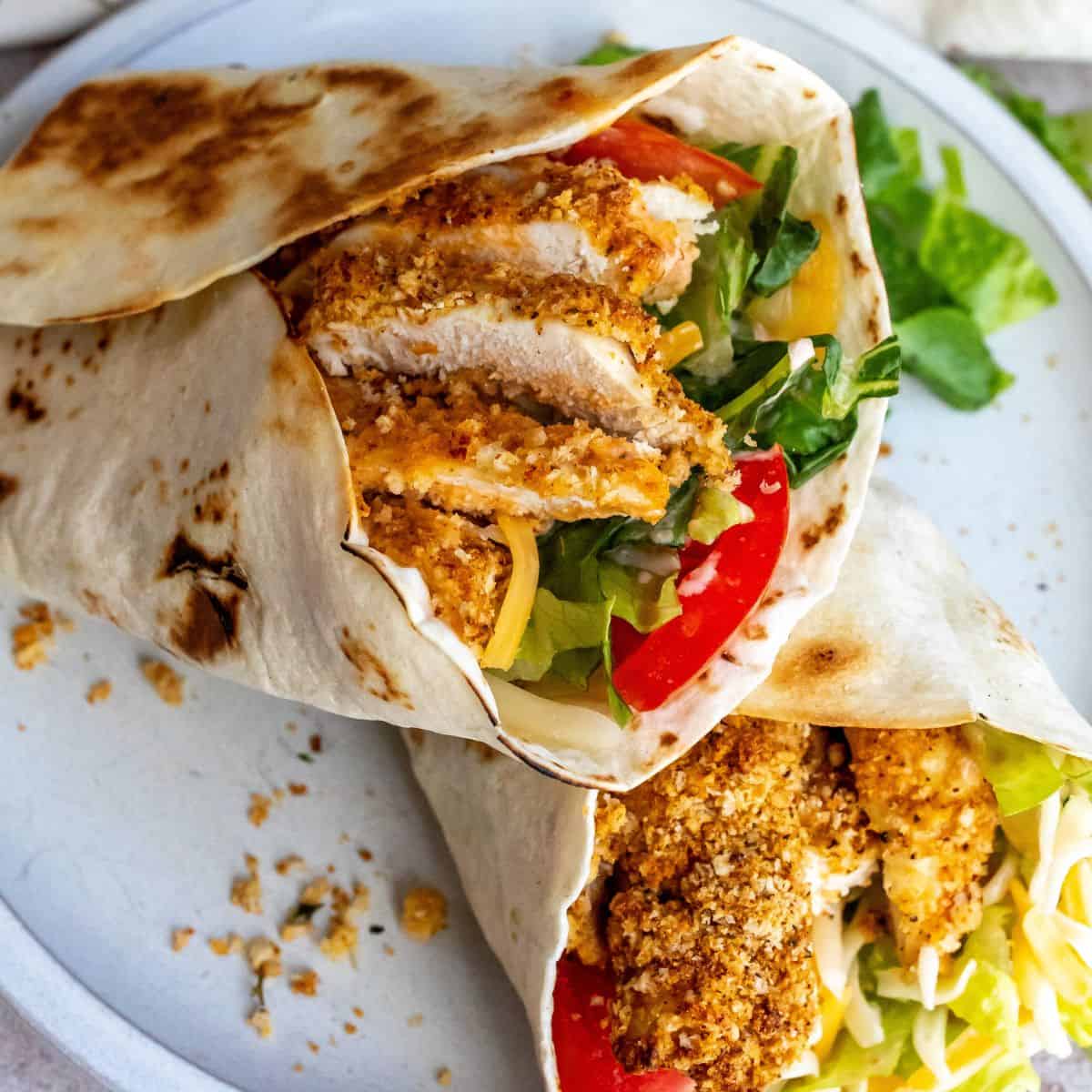 Crispi Chiken wrap